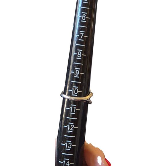 4.72ct Oval/2.05ctw African Amethyst W/.58 Round White Topaz S/S Ring Sz 10 - Picture 7 of 9